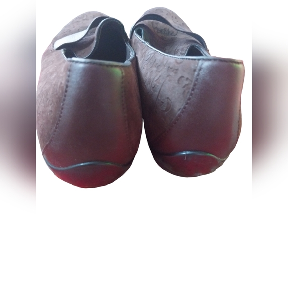 Dansko Oksana Leather Suede Floral Loafers Size 41 - Picture 6 of 10